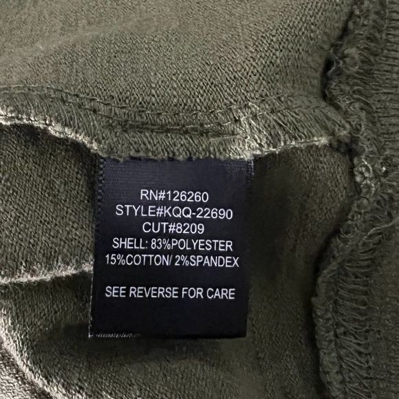 NWT VELVET‎ HEART Green Red Chunky Striped Crew Neck Sweater (XS) - Picture 7 of 8